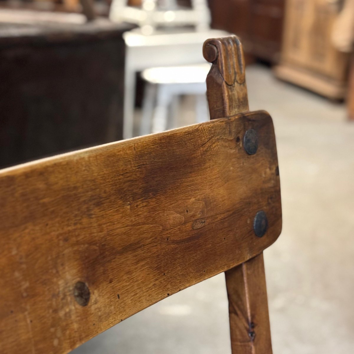 Set Of 12 Walnut Chairs-photo-1