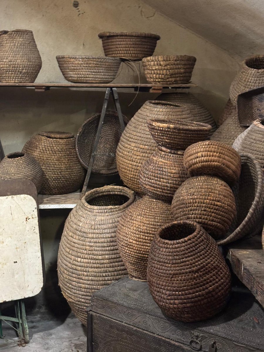 Large Lot Of Grain Baskets-photo-1