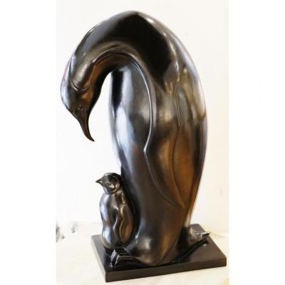 Original Bronze By Yvan Larsen