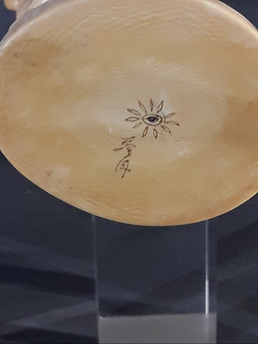 Bel Ivoire Japon 19ème Siècle -photo-1
