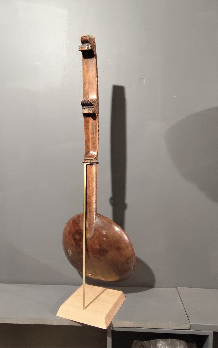 Grande cuillère, art populaire, Auvergne -photo-3