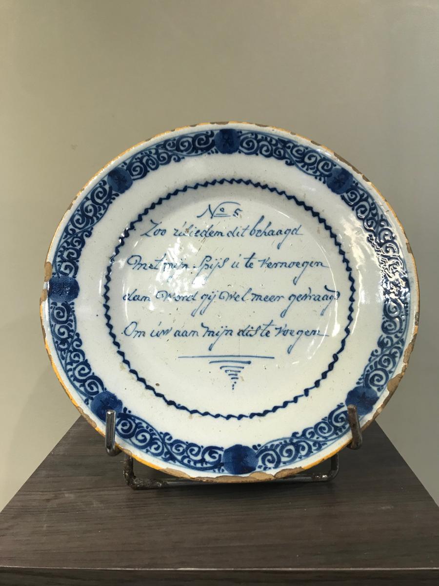 Plate In Delft