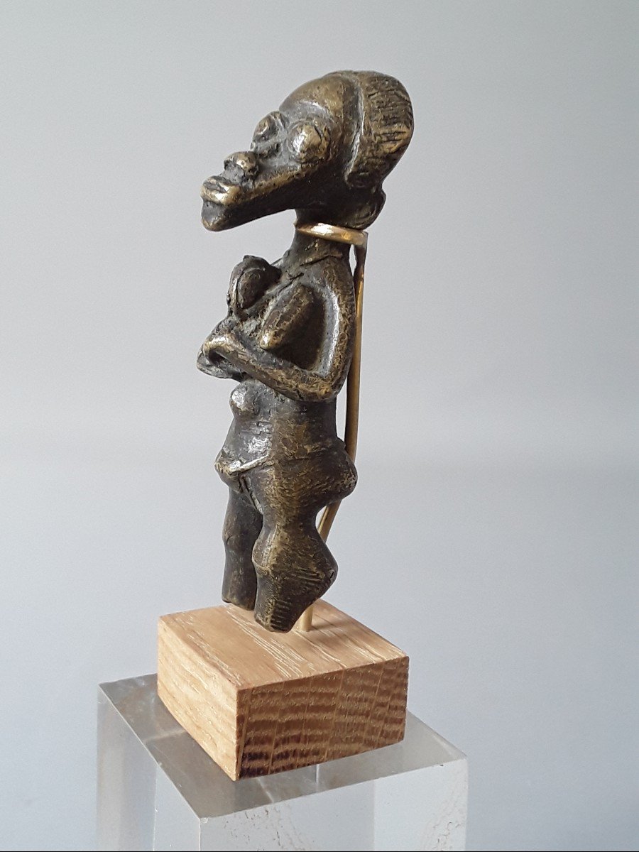 Petit Bronze Akan Cote d'Ivoire -photo-2