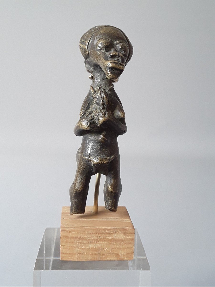 Petit Bronze Akan Cote d'Ivoire -photo-4