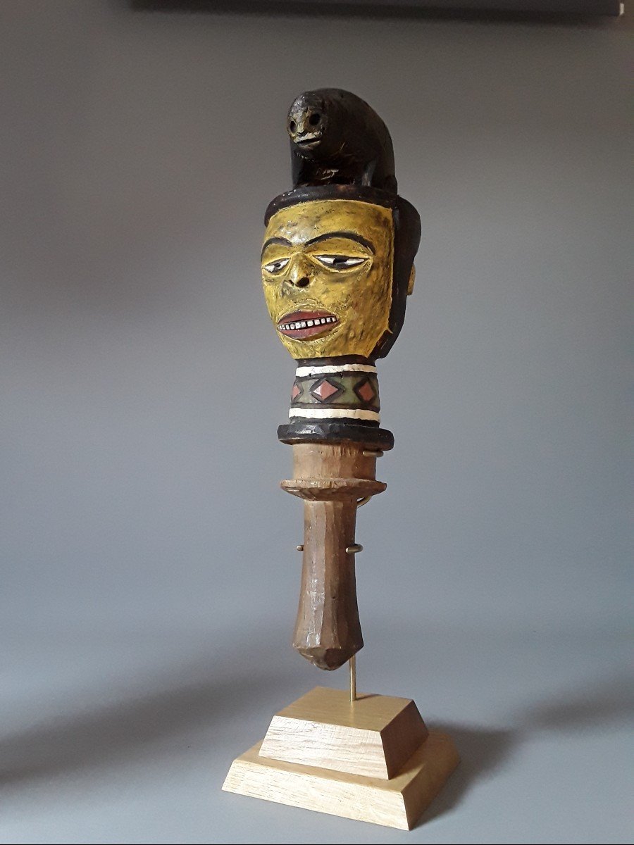 Marionnette Kuyu Kebe Kebe Origine Congo 
