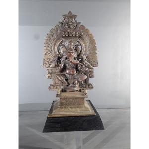 Ganesh En Bronze 19ème Siècle 