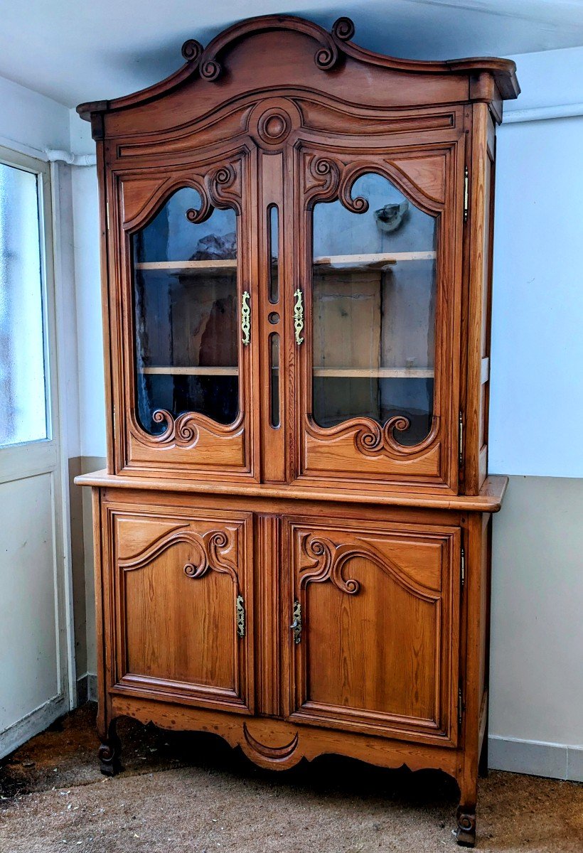 Norman Double Body Buffet From The Pays De Caux In Pine, 19th Century.