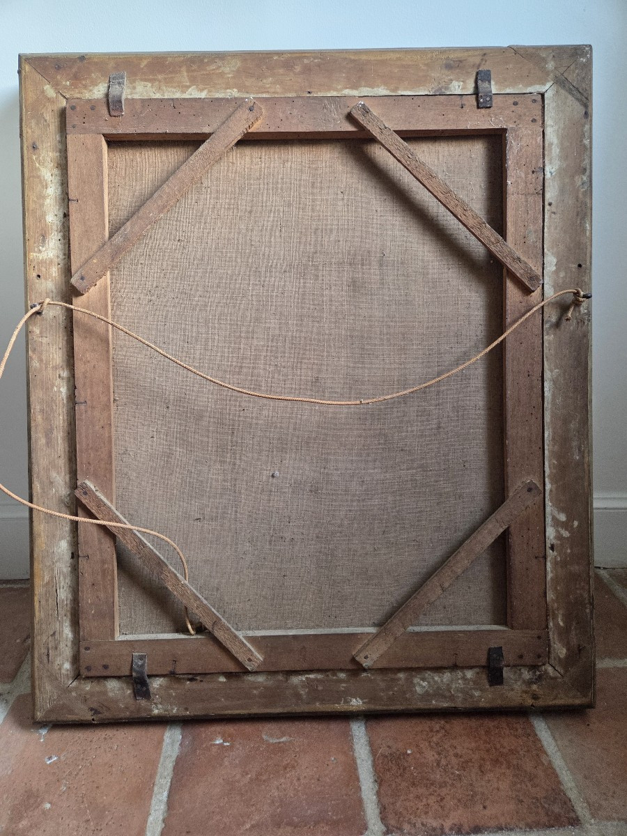 Portrait de femme par Bonvoisin datée 1823-photo-2