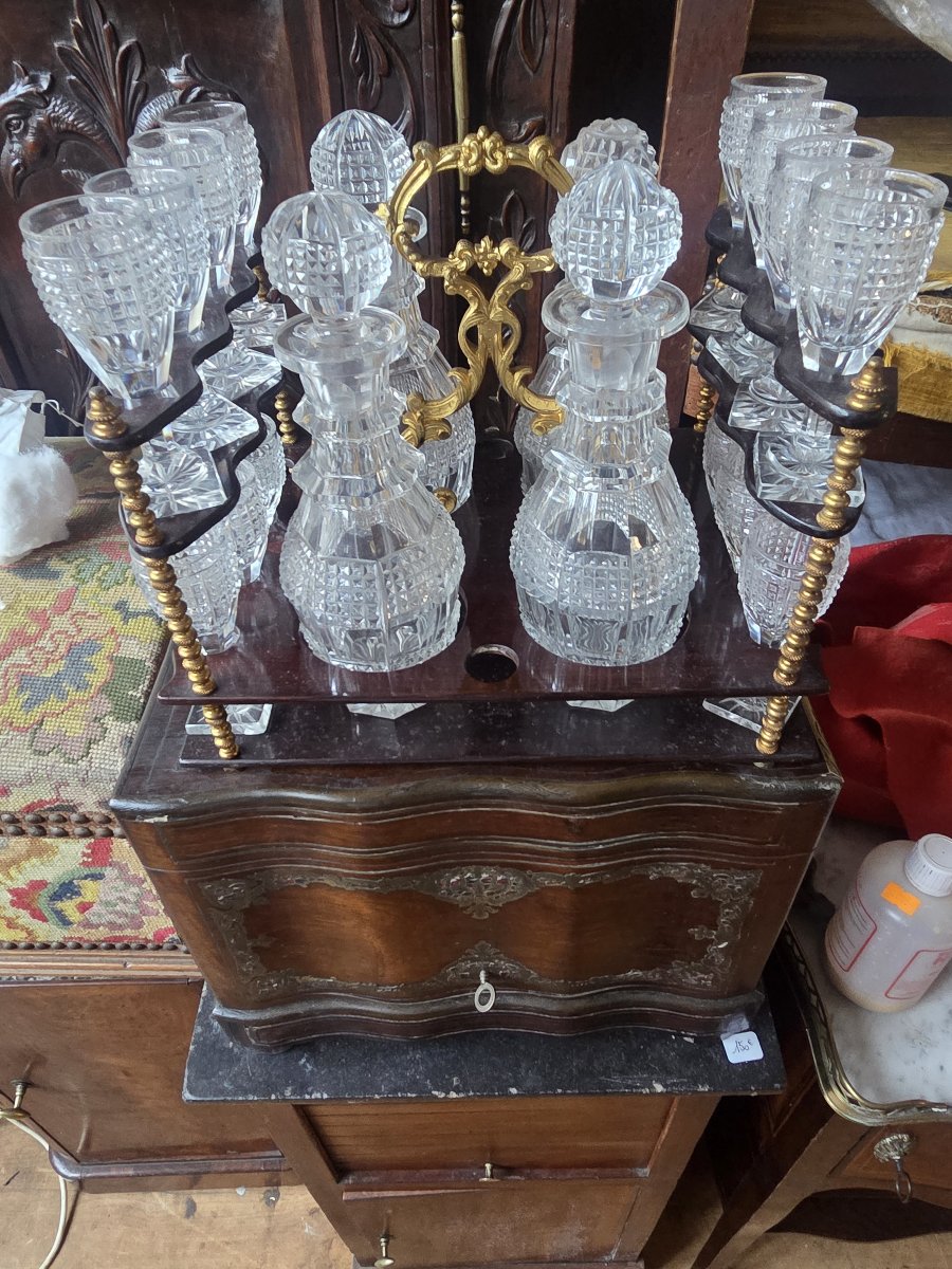 Cave à liqueurs d'époque Napoléon III-photo-2