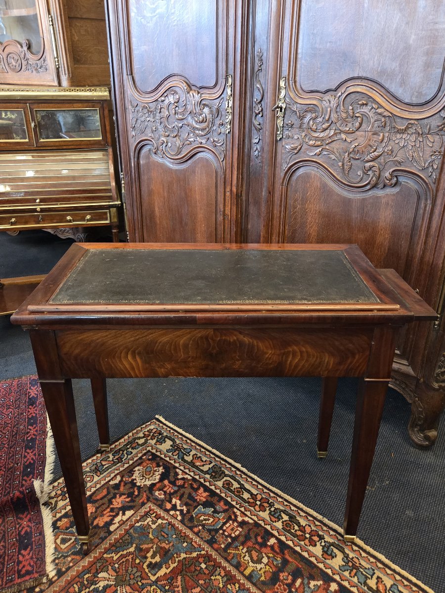 Petite table à écrire à système d'époque Directoire .-photo-4