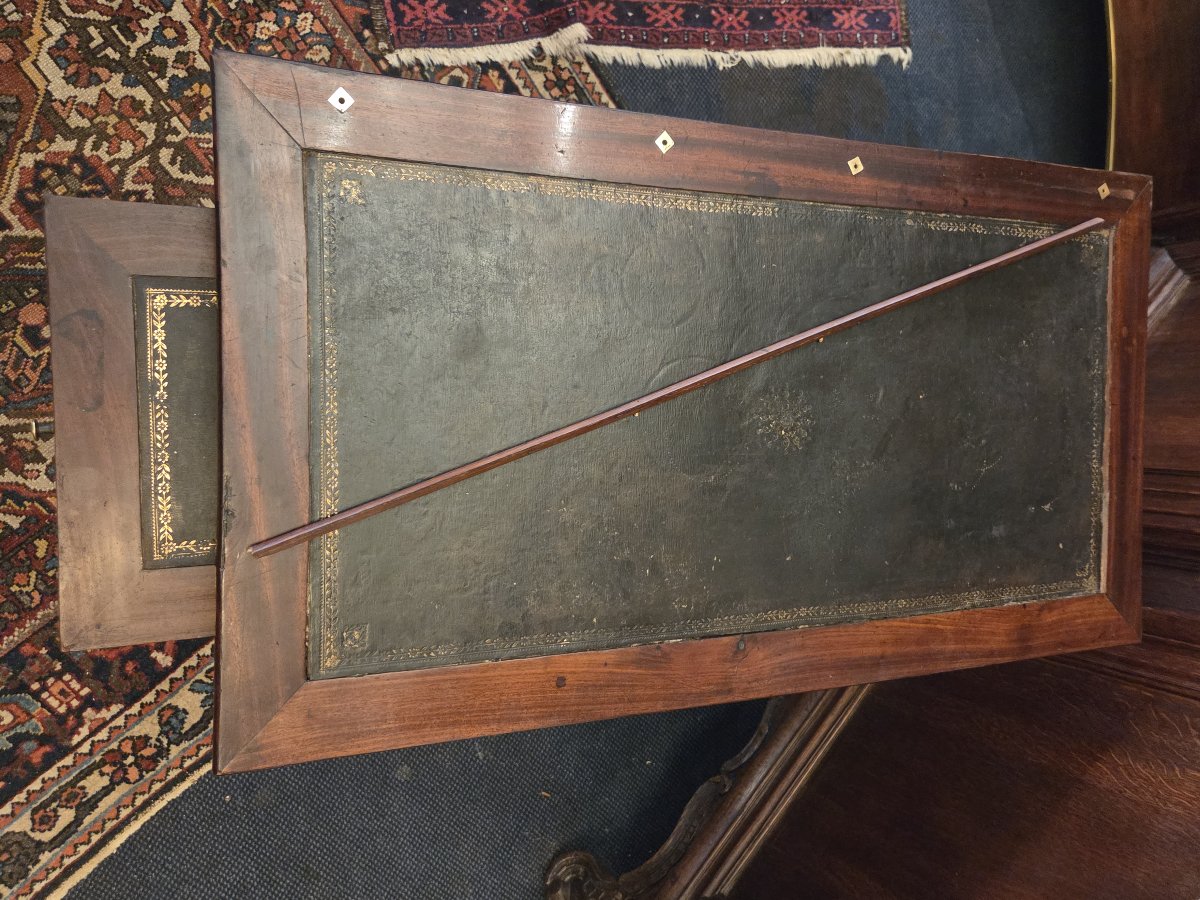 Petite table à écrire à système d'époque Directoire .-photo-3
