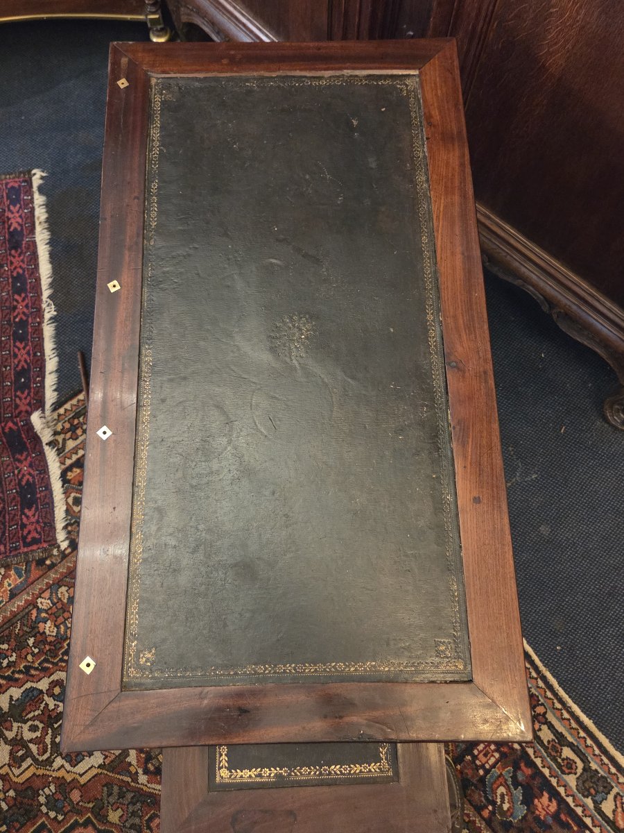 Petite table à écrire à système d'époque Directoire .-photo-4