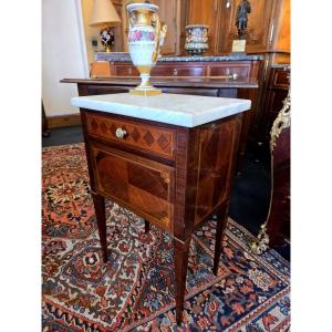 Directoire Style Chiffonière Table In Veneered Wood.