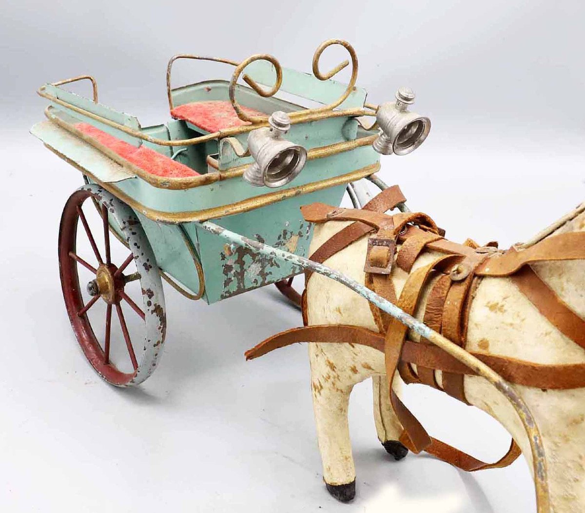 French Toy Carriole Around 1880 - 1900-photo-3
