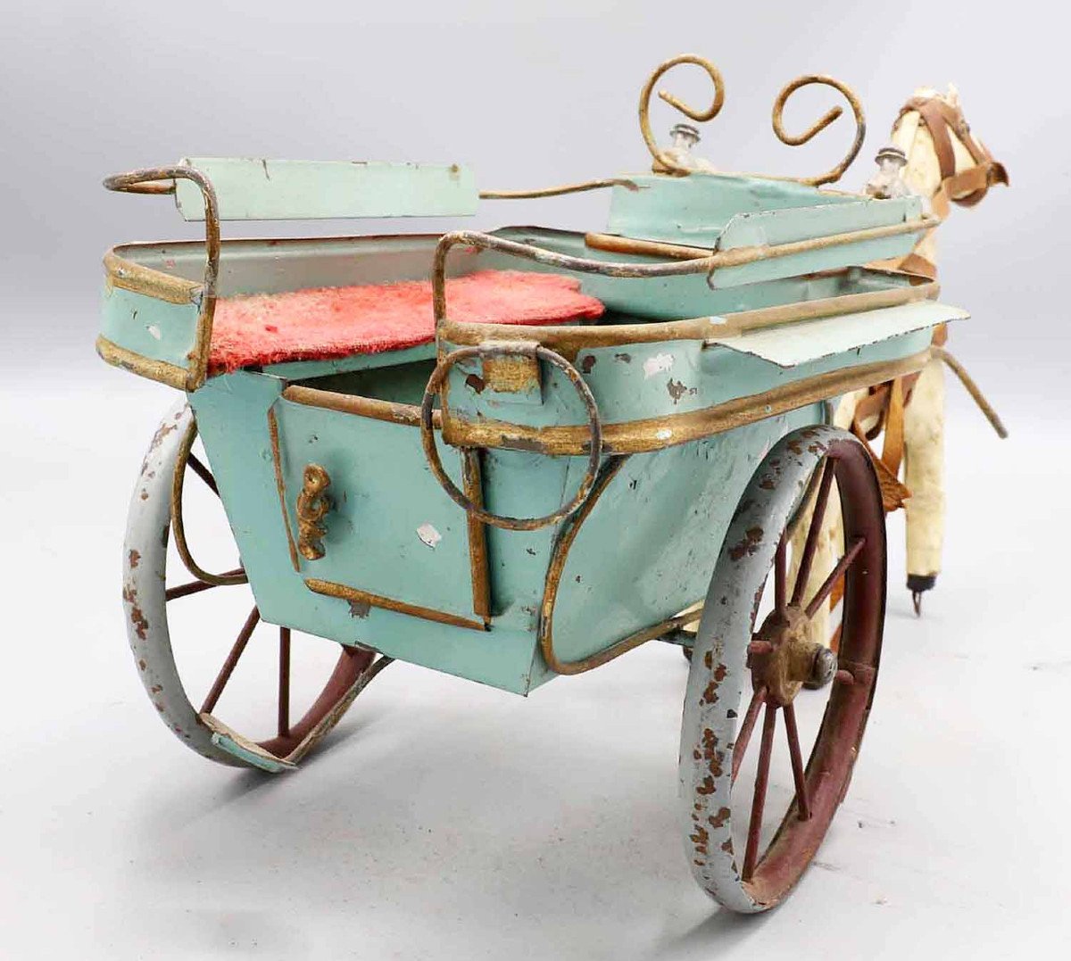 French Toy Carriole Around 1880 - 1900-photo-2