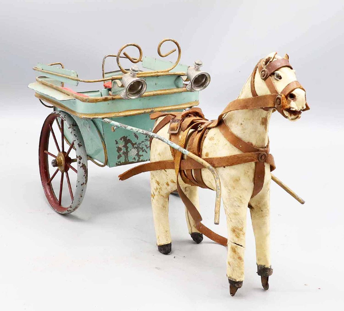 French Toy Carriole Around 1880 - 1900-photo-3