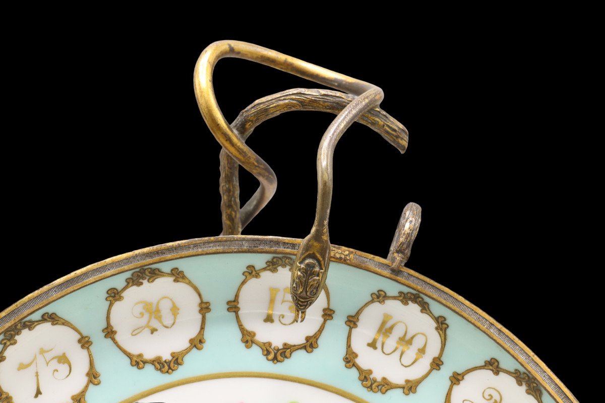 ASSIETTE ROULETTE DE COMPTOIR vers 1880 -photo-3