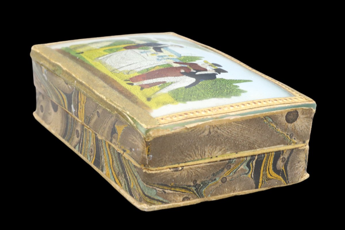 Romantic Magician Escamotor Box Circa 1830-photo-4