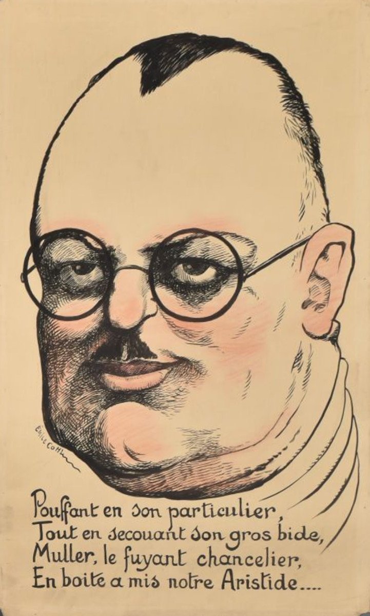 Emile Cohl Drawing 1930