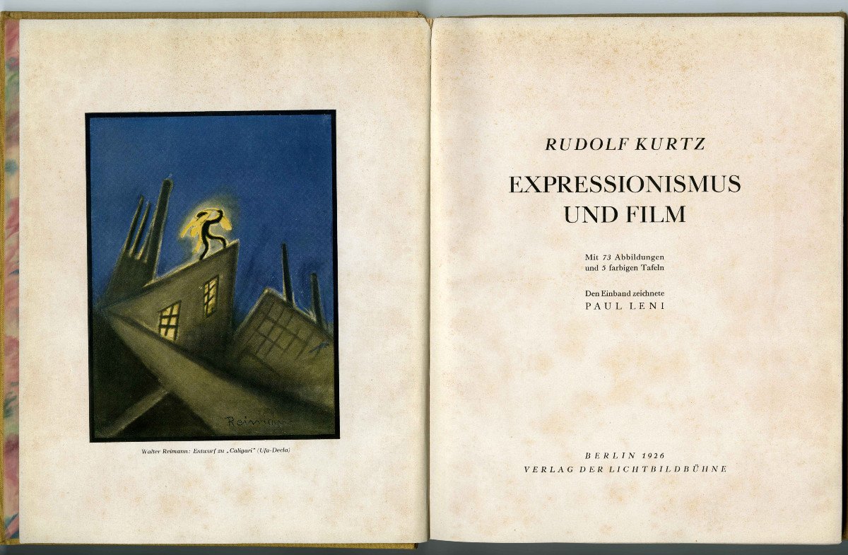 Rudolf Kurtz, Expressionism And Film, 1926-photo-2