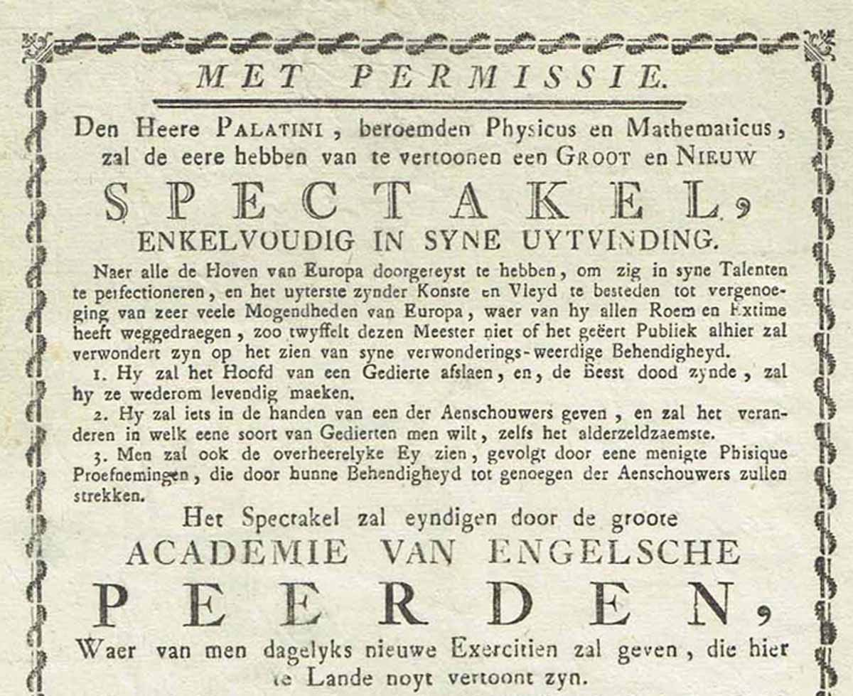 Magician Palatini Poster Circa 1780-photo-2