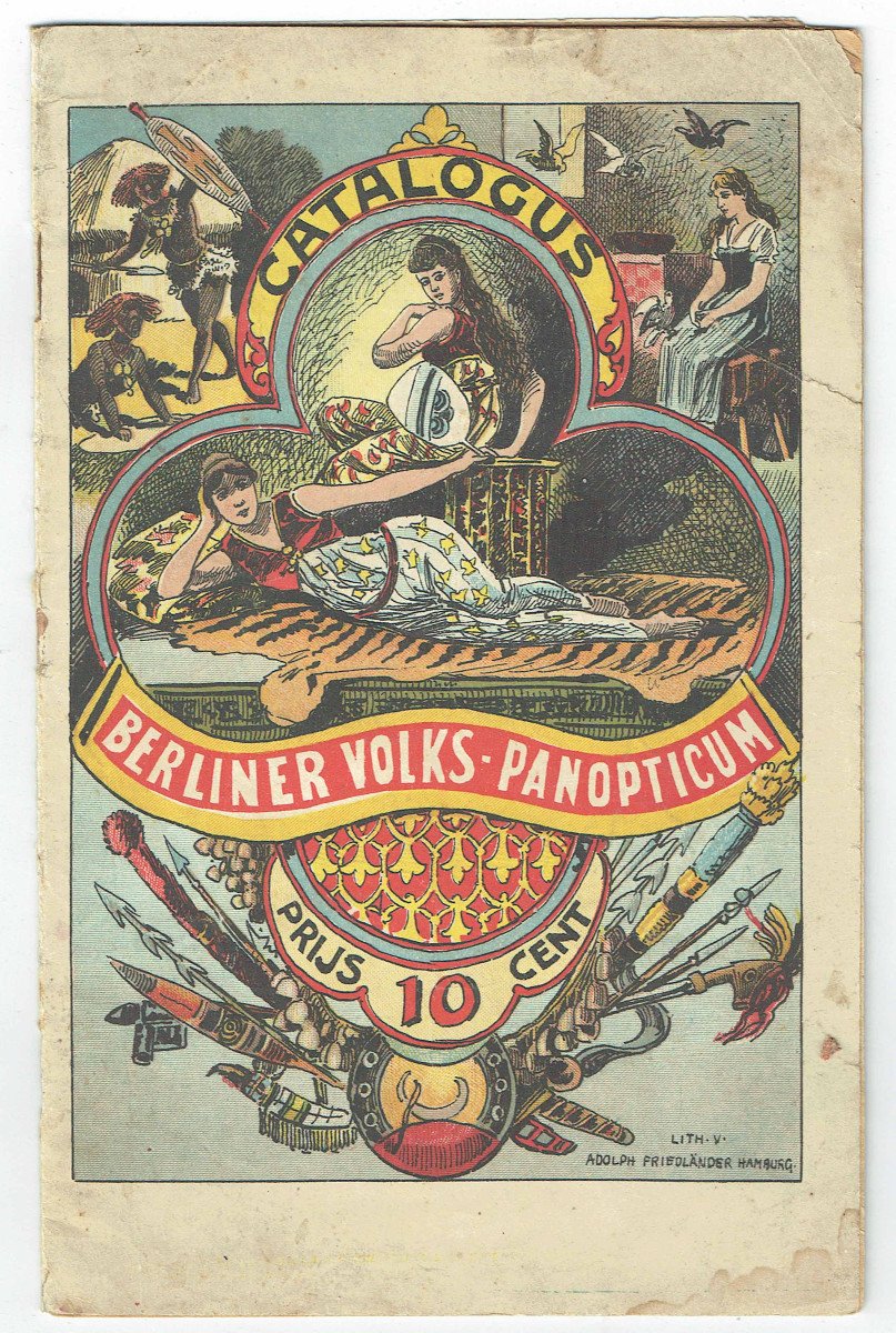 BERLINER VOLKS PANOPTICUM  1895