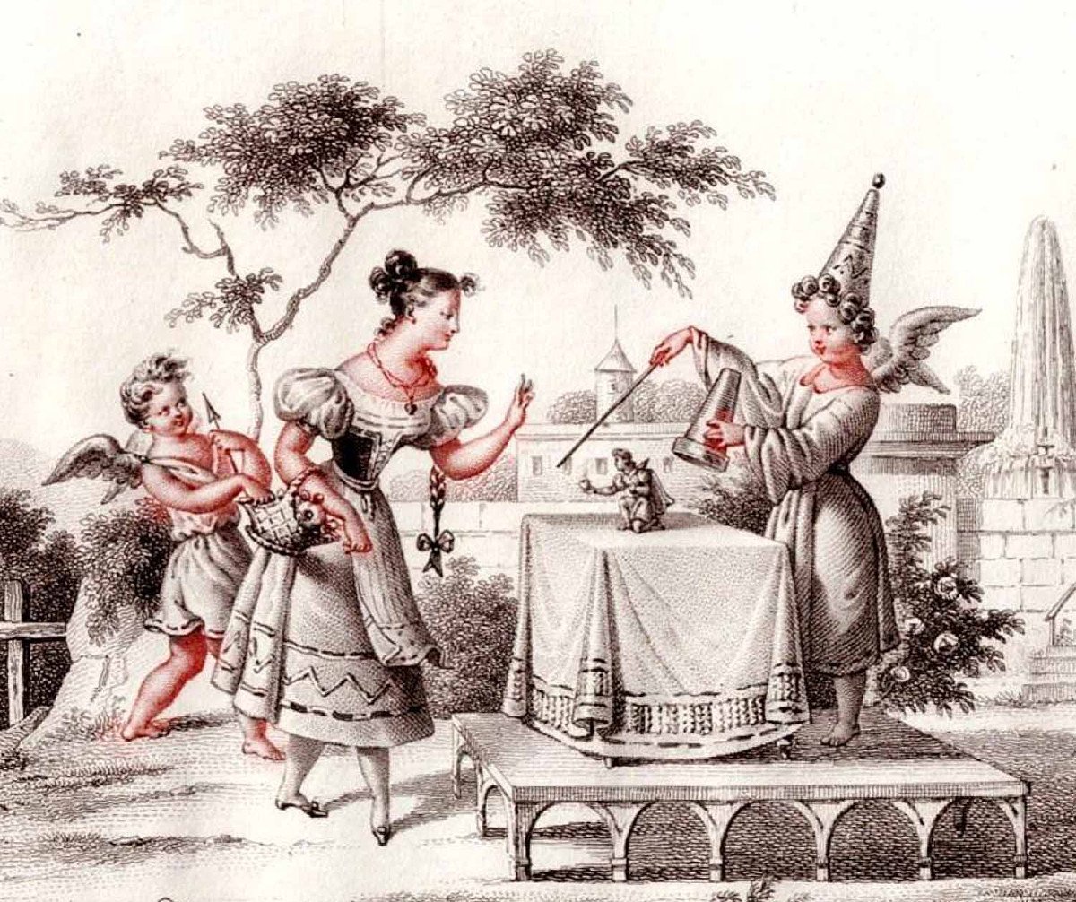 BELLEVILLE (Jean-Pierre) 1833  Un amour magicien