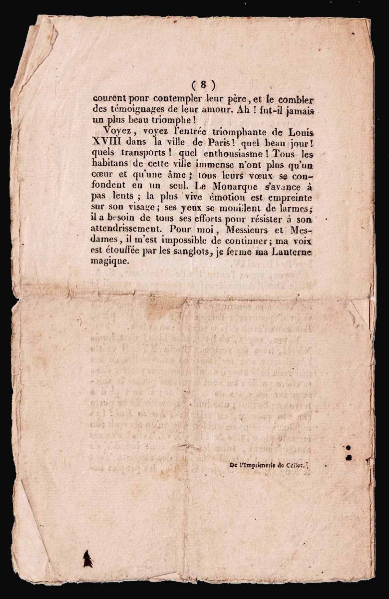 2 Pamphlets anti-révolutionnaire et anti-Napoléon . 1799 et 1814-photo-1