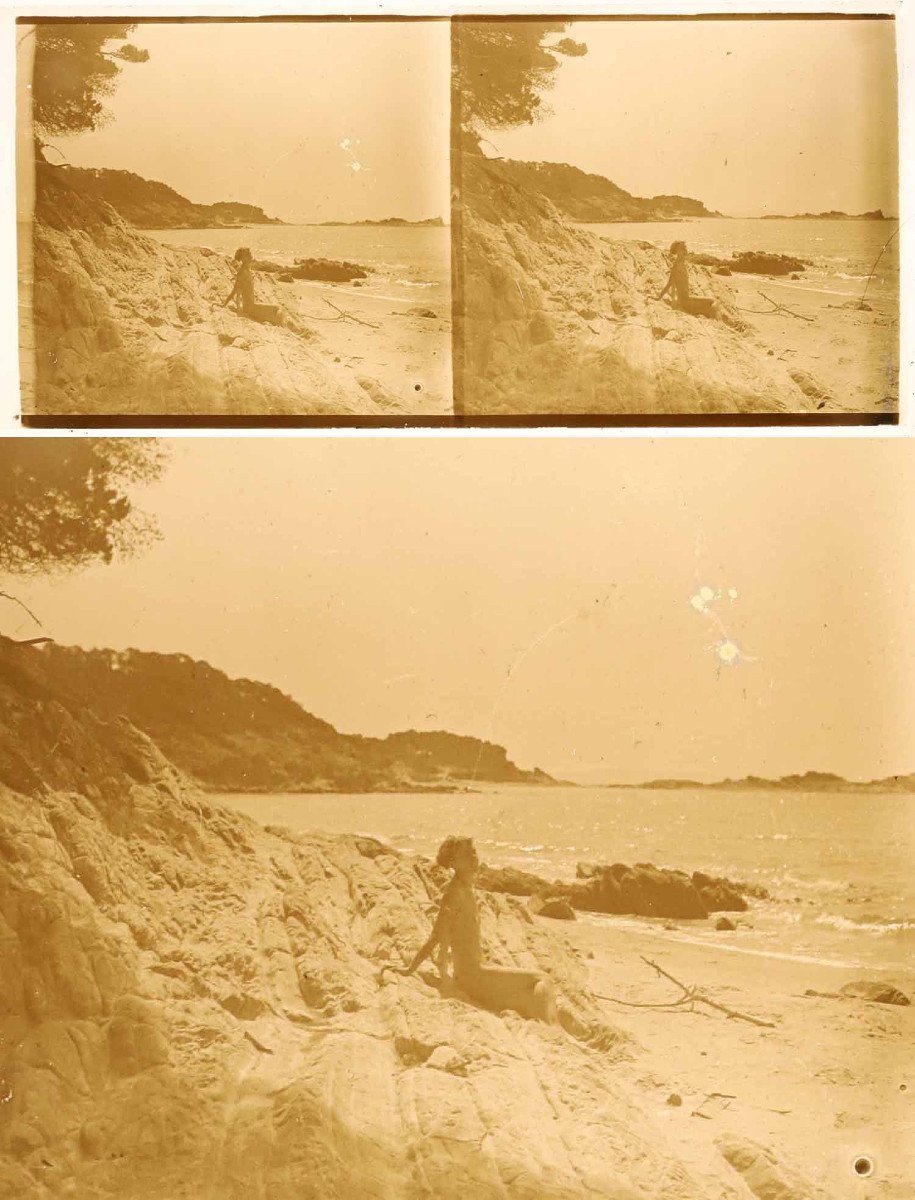 13 Stereoscopic Photos Naturism Around 1920 -photo-2