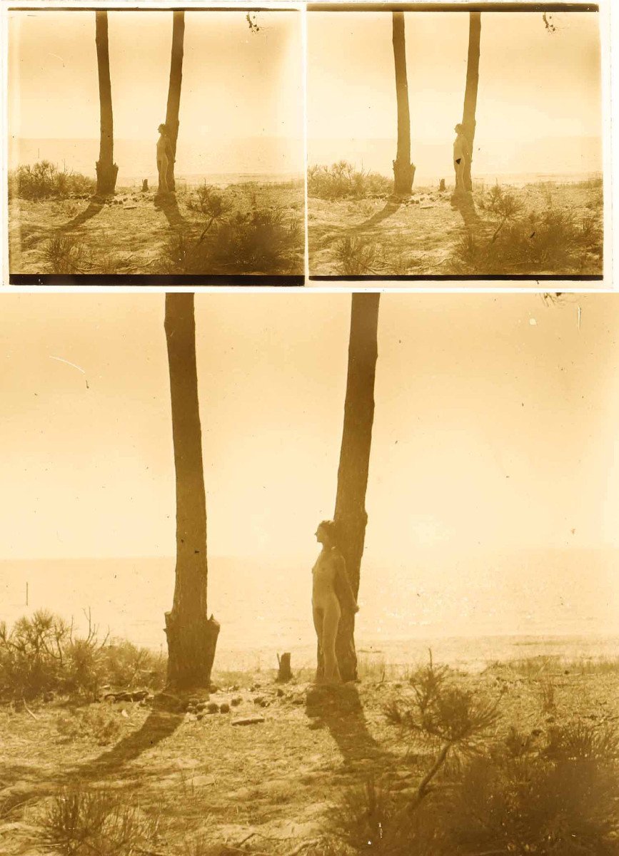 13 Stereoscopic Photos Naturism Around 1920 -photo-4