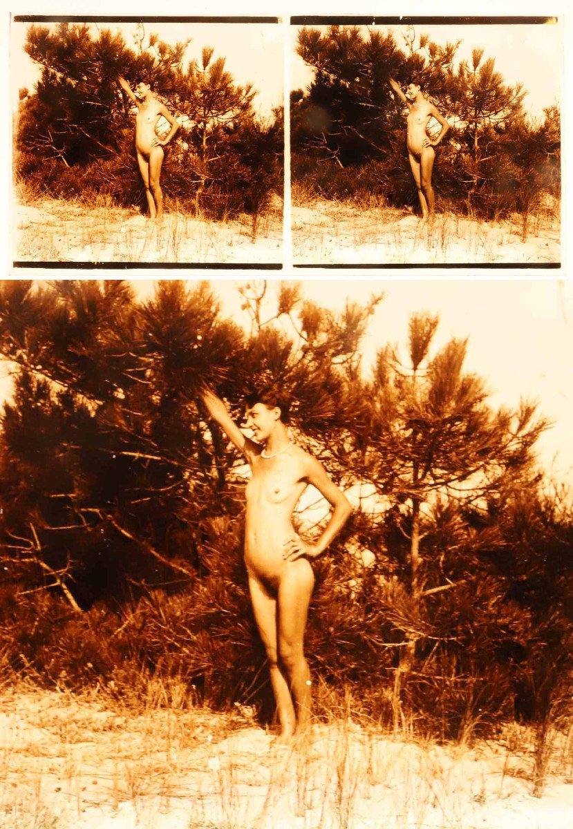 13 Stereoscopic Photos Naturism Around 1920 -photo-6