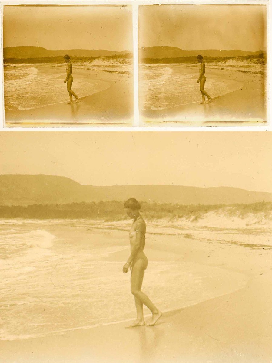 13 Stereoscopic Photos Naturism Around 1920 -photo-7