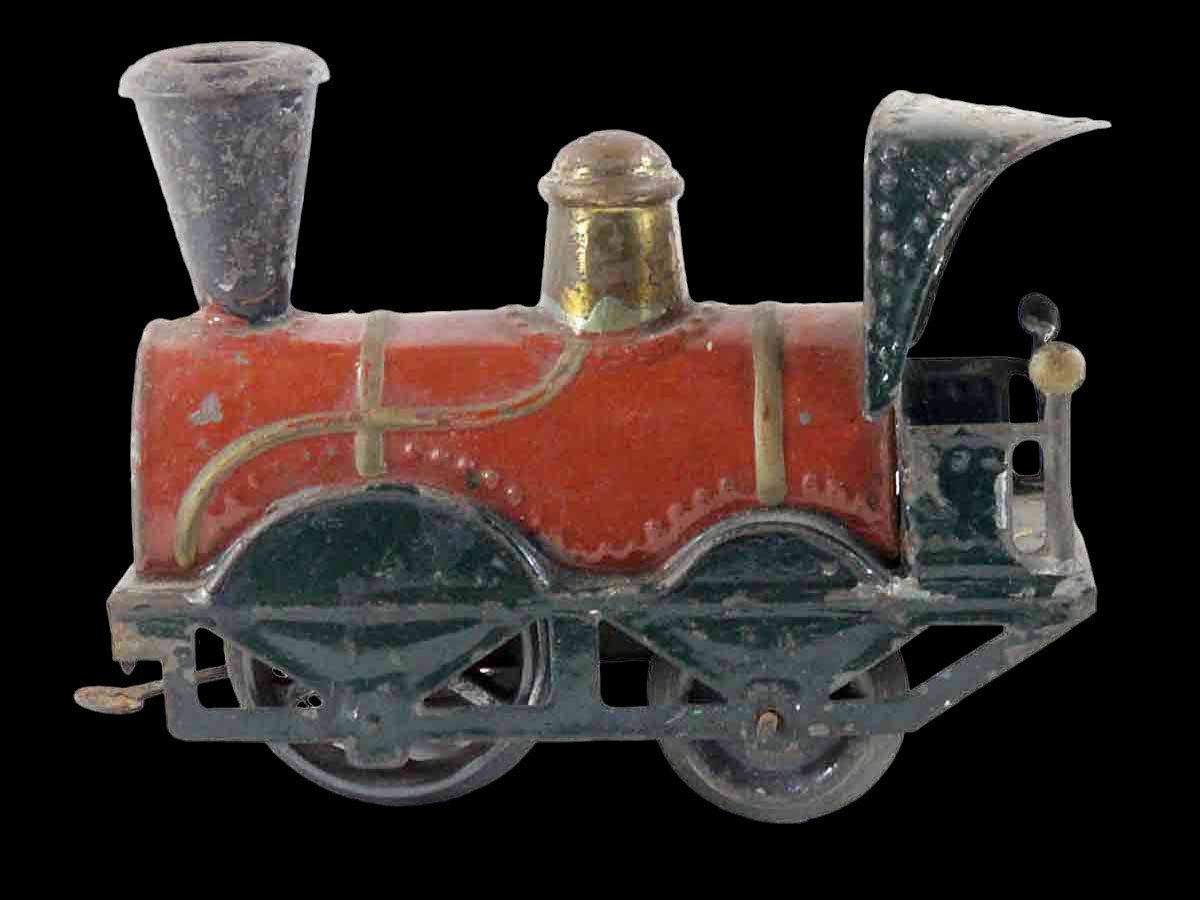 Train echelle 0 1900 LOCOMOTICE F.V. / jouet ancien-photo-3