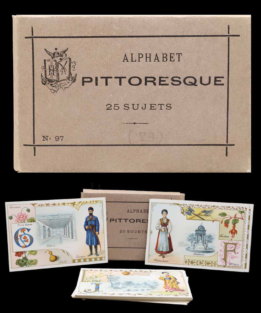 Picturesque Alphabet Circa 1880 