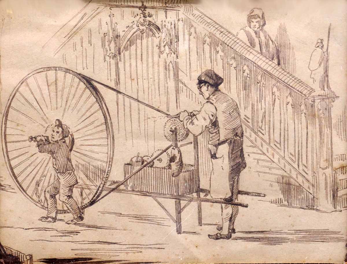 le RÉMOULEUR AMBULANT 1830-photo-2