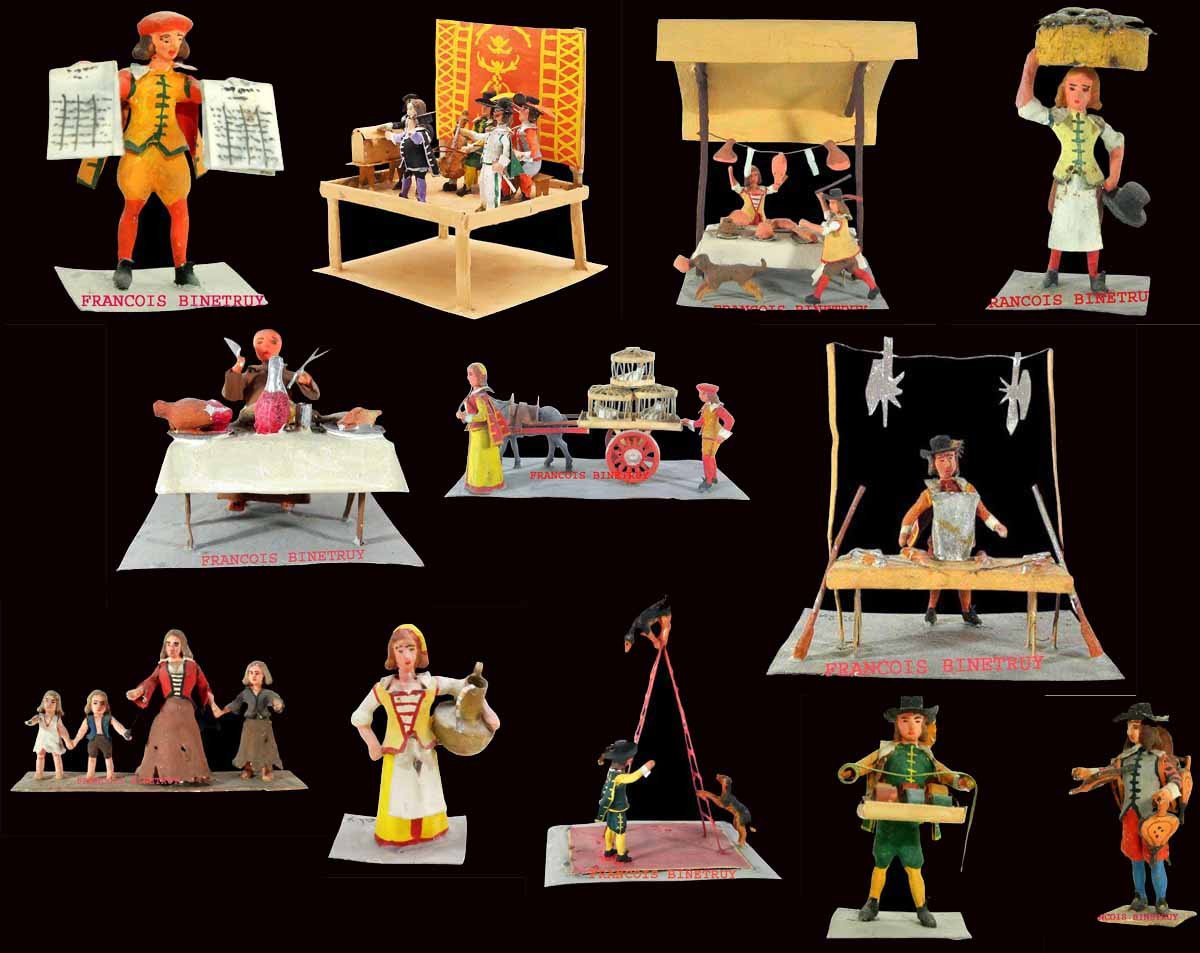 Small Jobs By Pierre Alexandre - Lead Figurines 1930