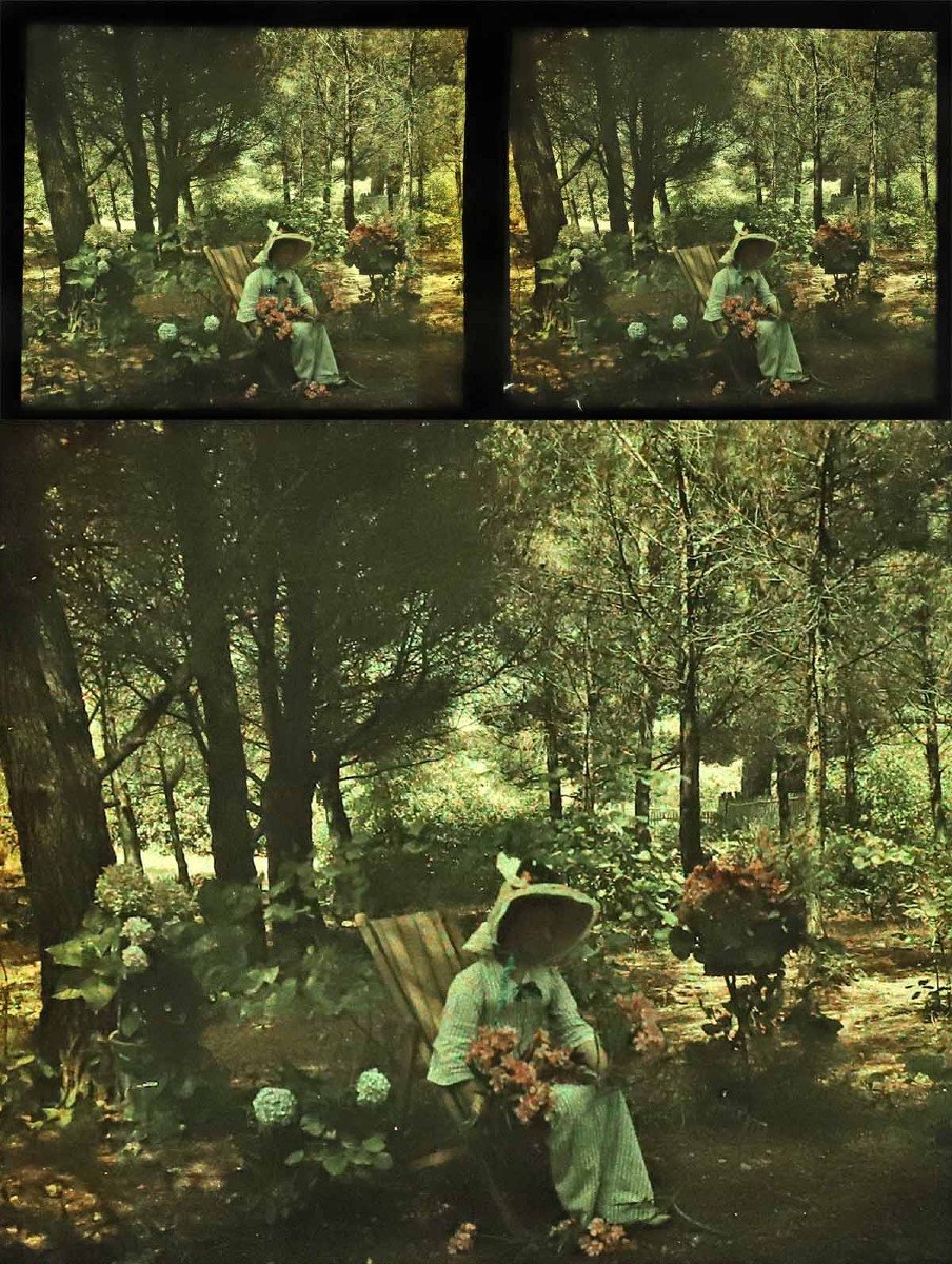 30 Autochrome Stereoscopics Circa 1910-photo-5