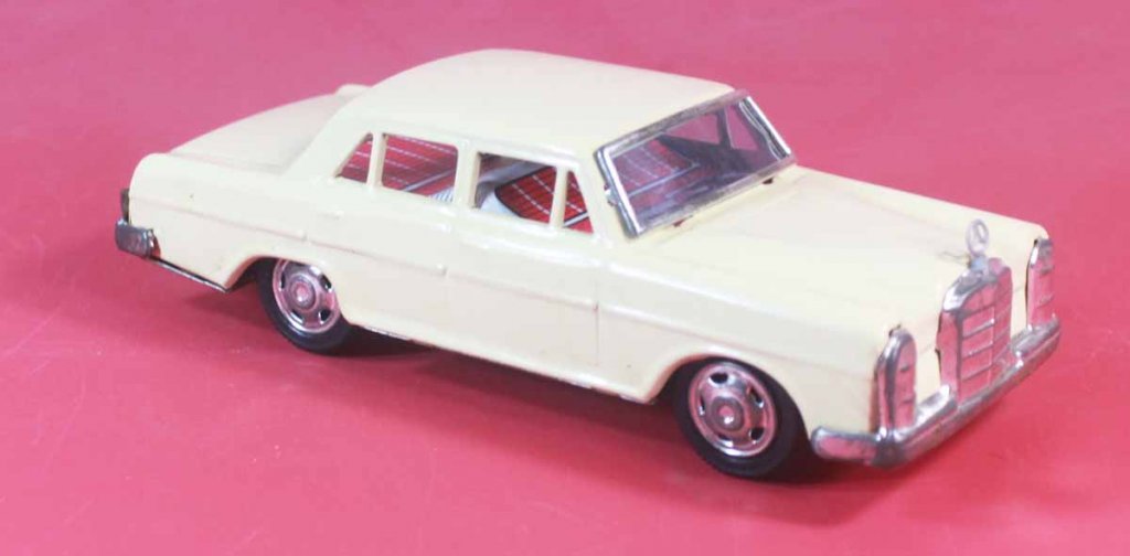 Mercedes 250 SE / jouet ancien japonais-photo-1