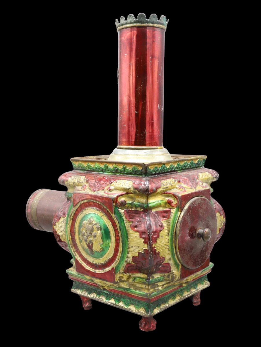 Magic Lantern With Lions 1860-photo-3