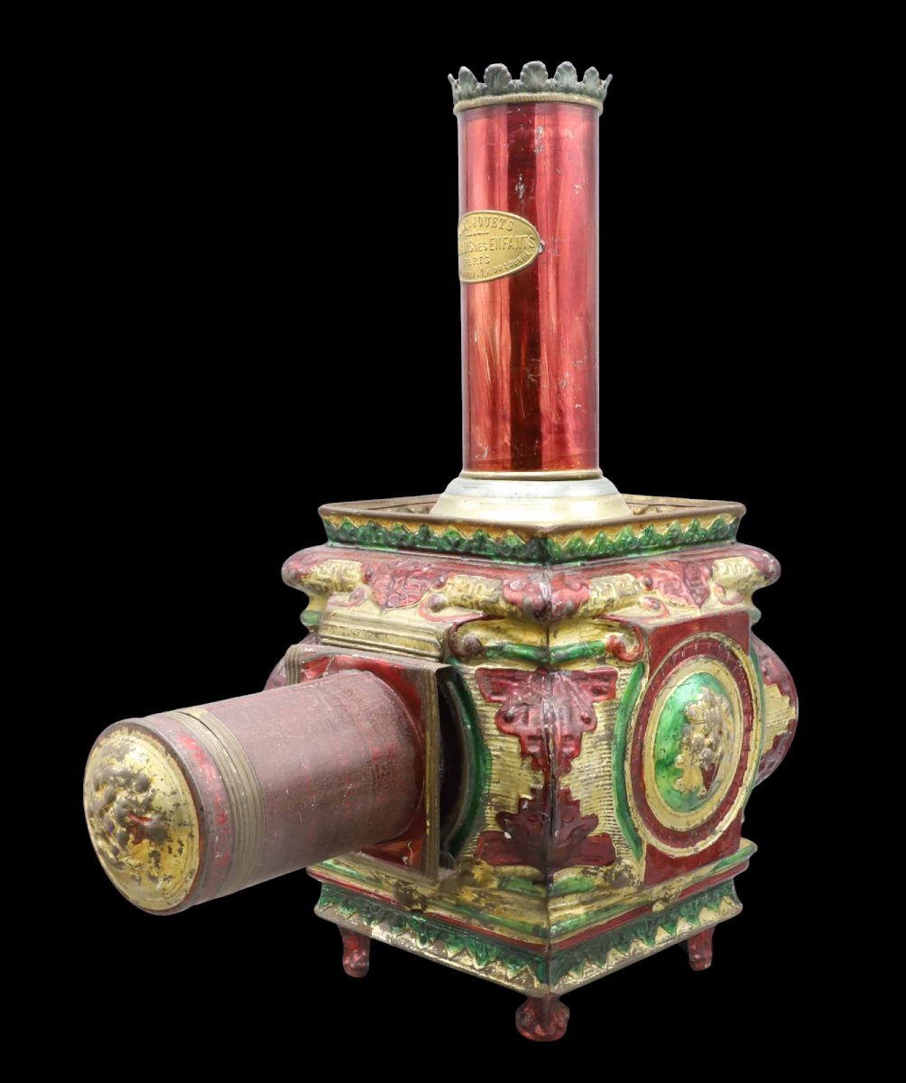 Magic Lantern With Lions 1860-photo-1