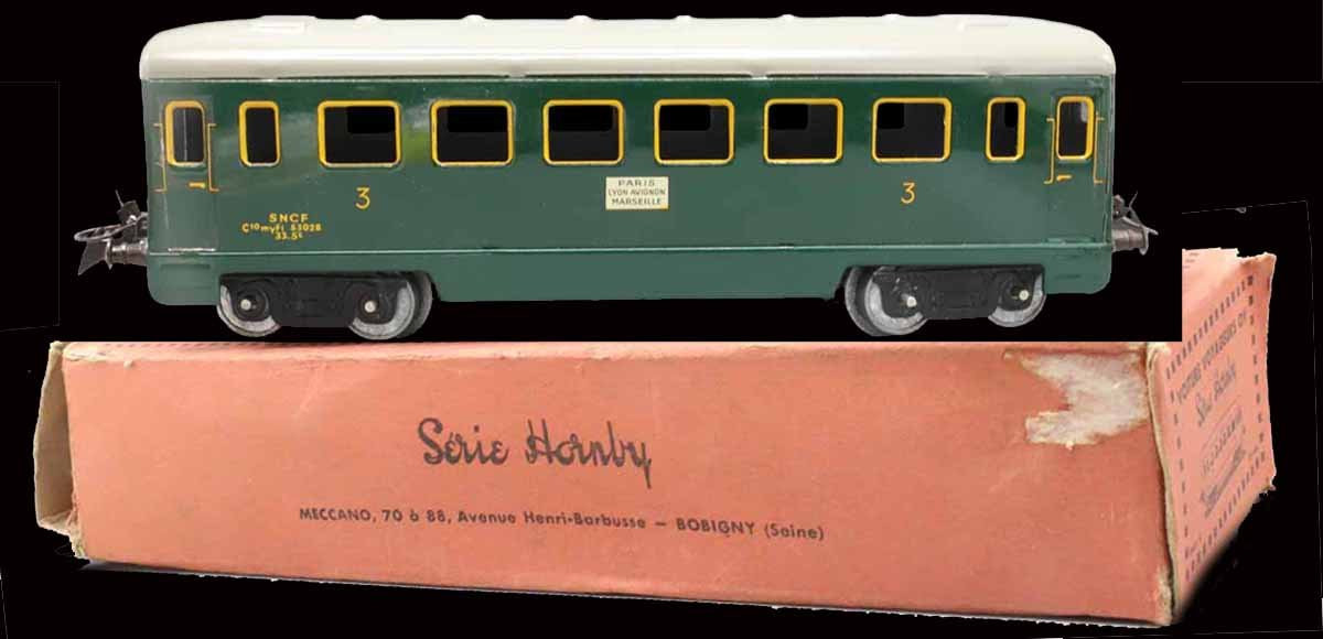 Ensemble  de 12 wagons et voitures HORNBY  vers 1960-photo-1