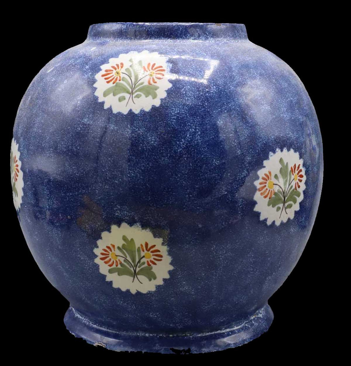 Earthenware Vase From Brussels Circa 1830-photo-1