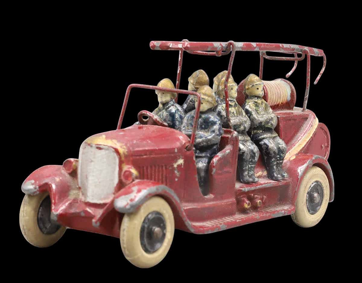 1/ 43 ème CAMION POMPIERS en plomb 1930-photo-2