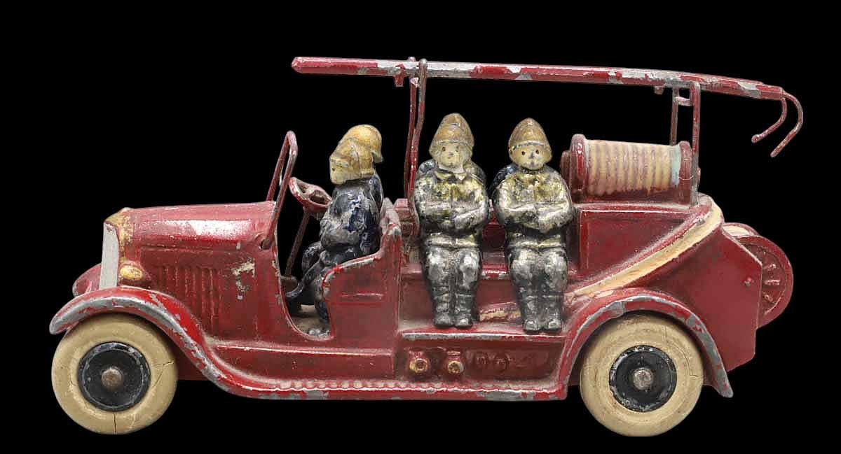 1/ 43 ème CAMION POMPIERS en plomb 1930-photo-3