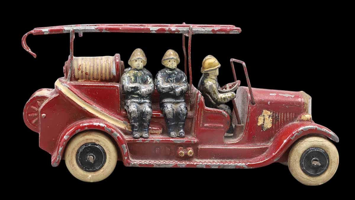 1/ 43 ème CAMION POMPIERS en plomb 1930-photo-2