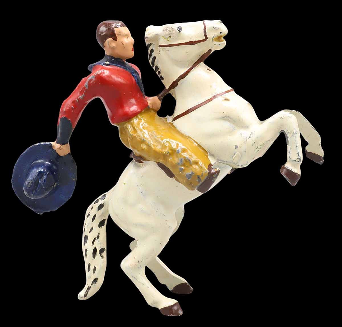 Ensemble de figurines en Plomb creux COW - BOYS-photo-3