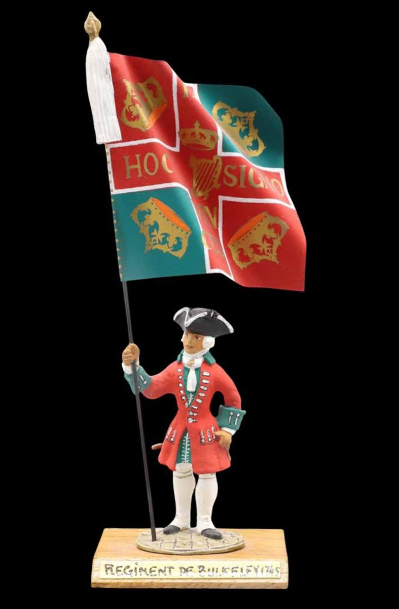 5 porte-drapeaux Guy RENAUD - figurines 1960-photo-2