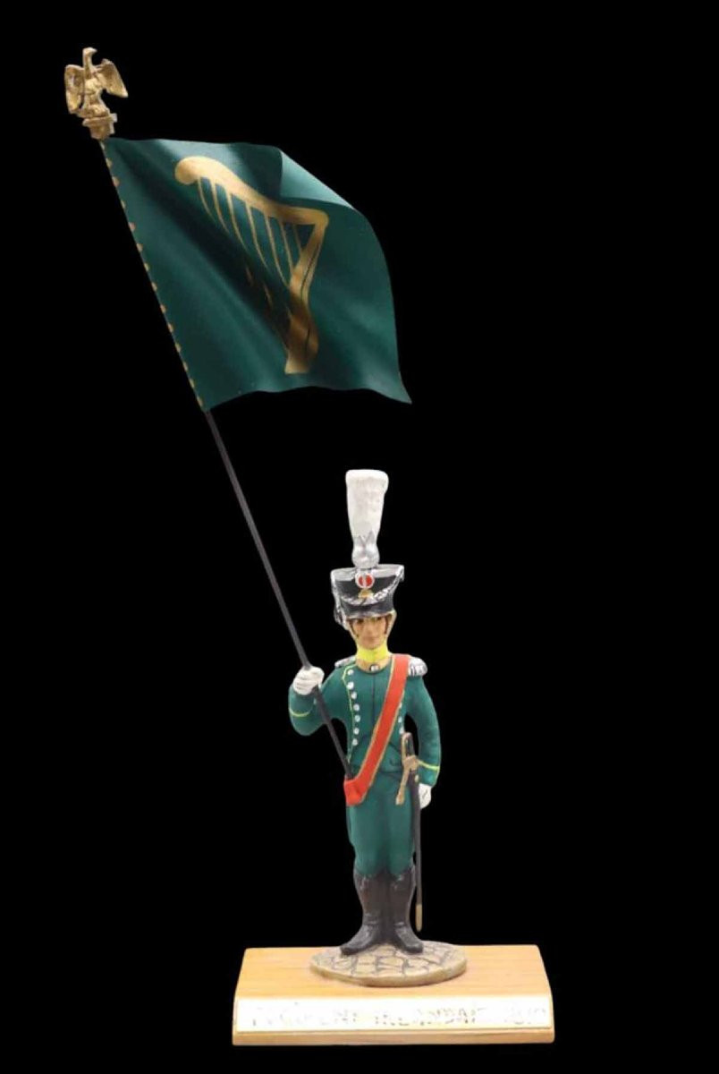 5 porte-drapeaux Guy RENAUD - figurines 1960-photo-3