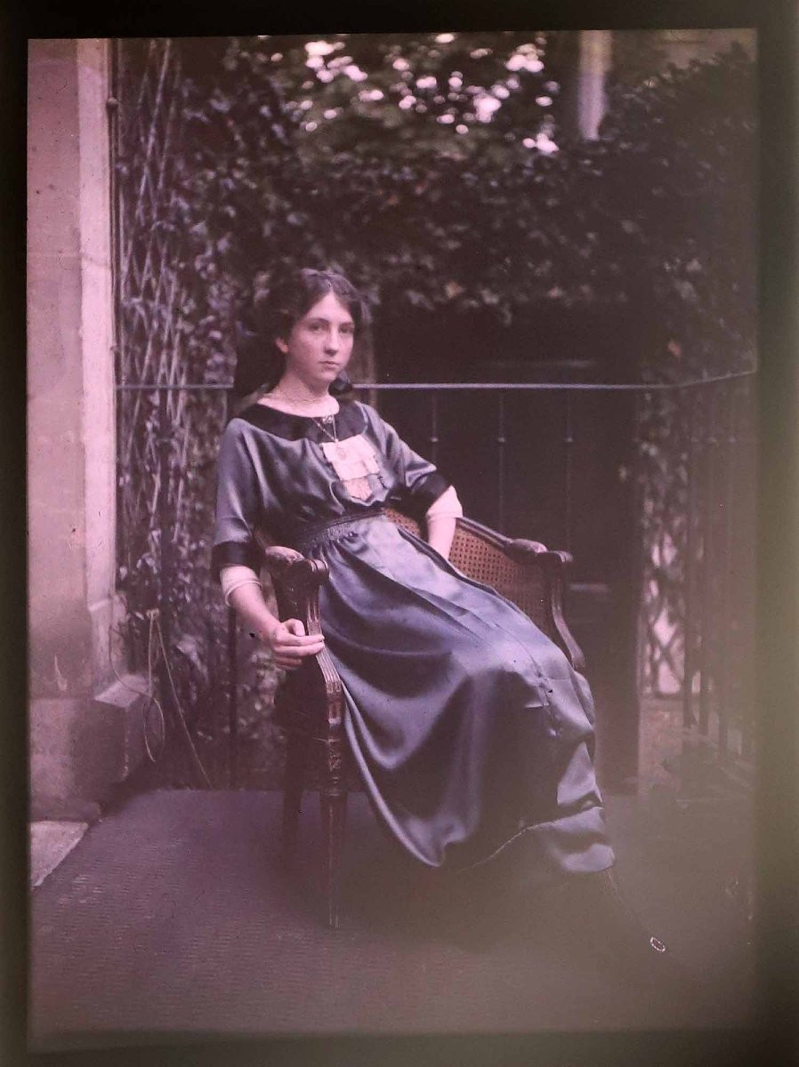Autochrome 4 Portraits Of Women 1910-photo-3
