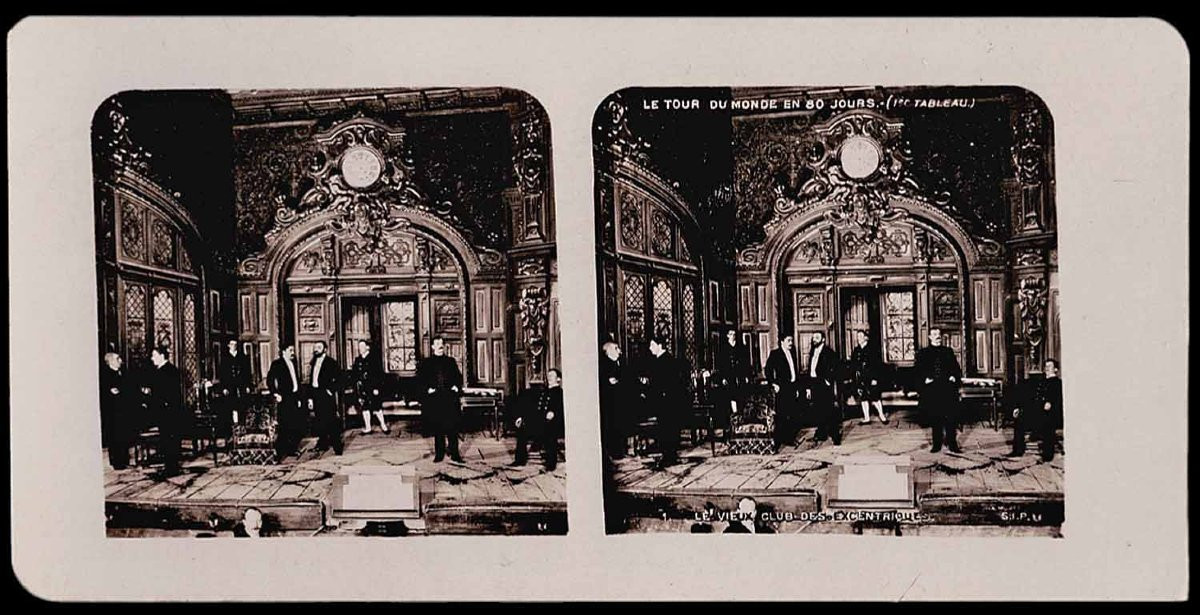 Jules Verne Around The World In 80 Days - Stereo Photographs-photo-1